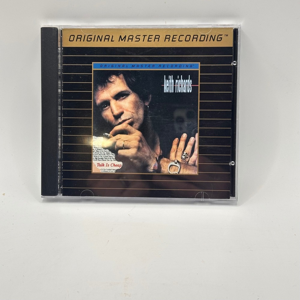 Keith Richards Talk Is Cheap CD MFSL Original Master Recording Ultradisc II Gold